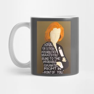 Dana Scully, Skeptic Mug